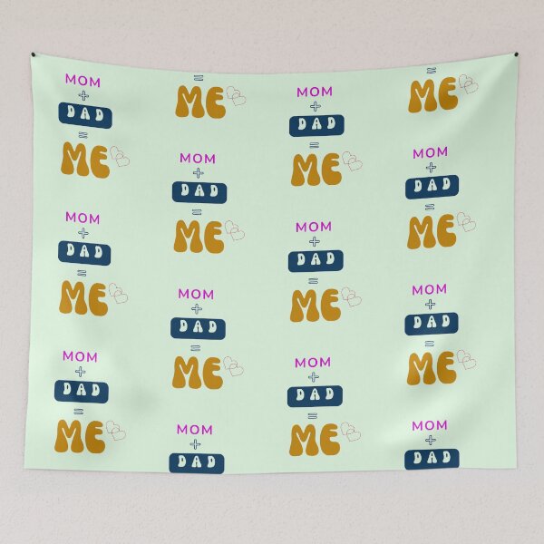 Item preview, Mom+Dad=Me designed and sold by pixxahome.