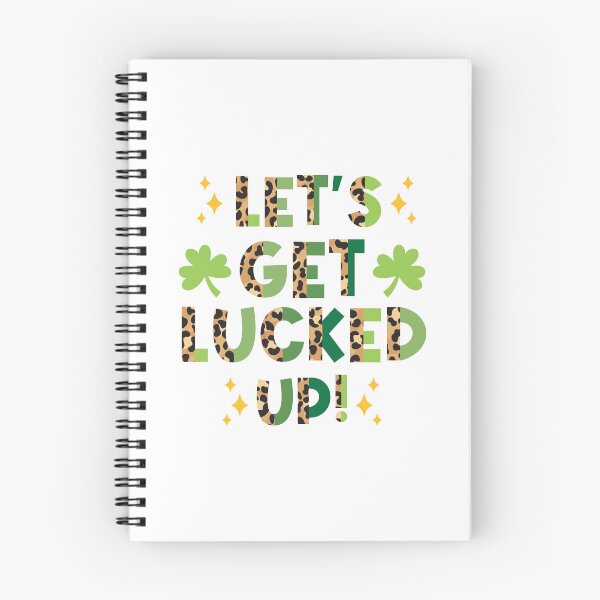 Item preview, Let's Get Lucked Up designed and sold by HappyTeesCie Shop.