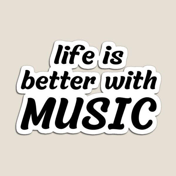 Artikel-Vorschau von LUSTIGES MOTIVATIONSZITAT ÜBER DAS LEBEN UND MUSIK – DAS LEBEN IST BESSER MIT MUSIK – DAS BESTE GESCHENK FÜR MUSIKLIEBHABER, designt und verkauft von MeDoryaShop.