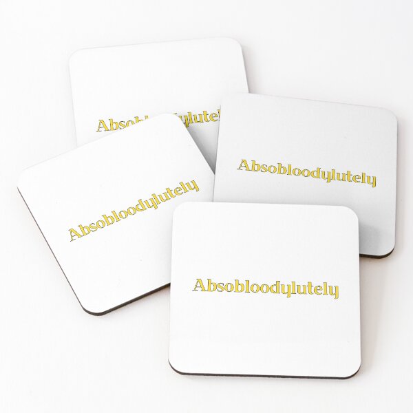 Item preview, Absobloodylutely British Slang designed and sold by MSA-42.