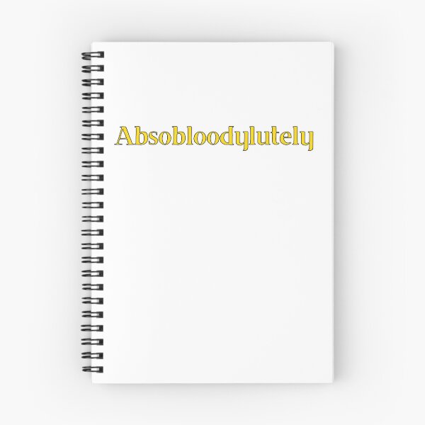 Item preview, Absobloodylutely British Slang designed and sold by MSA-42.