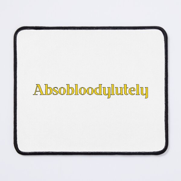Item preview, Absobloodylutely British Slang designed and sold by MSA-42.