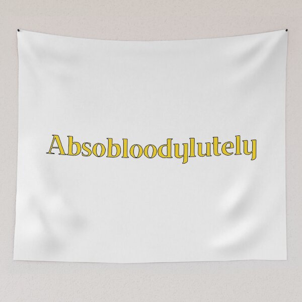 Item preview, Absobloodylutely British Slang designed and sold by MSA-42.