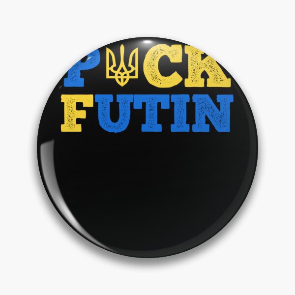 Item preview, Puck Futin - I Stand With Ukraine Puck Futin- I Stand With Ukraine -Blue And Yellow Puck Futin Class designed and sold by LorenCriswel.