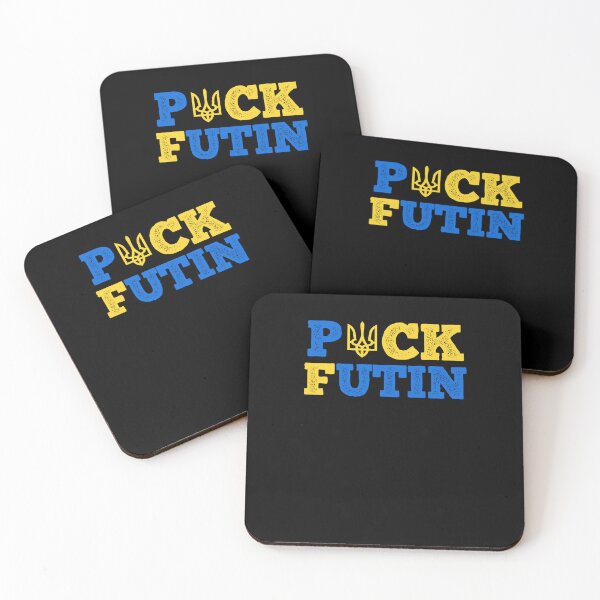 Item preview, Puck Futin - I Stand With Ukraine Puck Futin- I Stand With Ukraine -Blue And Yellow Puck Futin Class designed and sold by LorenCriswel.
