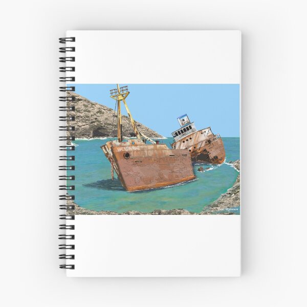 Item preview, Shipwreck Rusting In The Mediterranean  designed and sold by PAUL57.