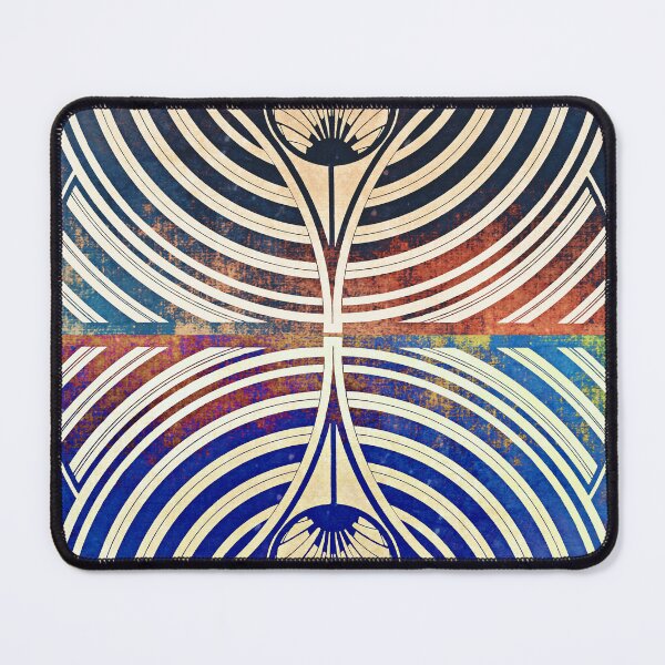 Item preview, Stylized floral pattern (Gestileerd bloemmotief) Mirrored designed and sold by RyanCaudell.