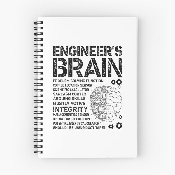 Item preview, Engineer's Brain Funny Process  designed and sold by KidGiftChoice.