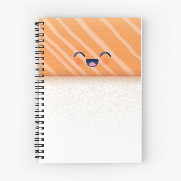 Item preview, Kawaii Sushi Salmon Happy Giggle Laughing Sashimi Nigiri designed and sold by carlhuber.