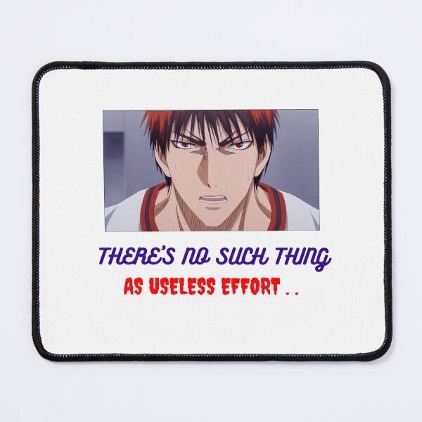 Item preview, - Taiga Kagami ( Kuroko no Basket ) :   There's no such thing as useless effort. designed and sold by Nana's Shop.