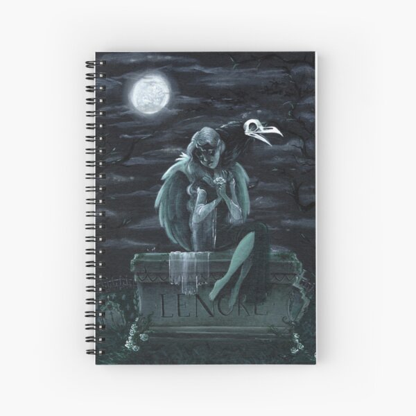 Lost Lenore Spiral Notebook