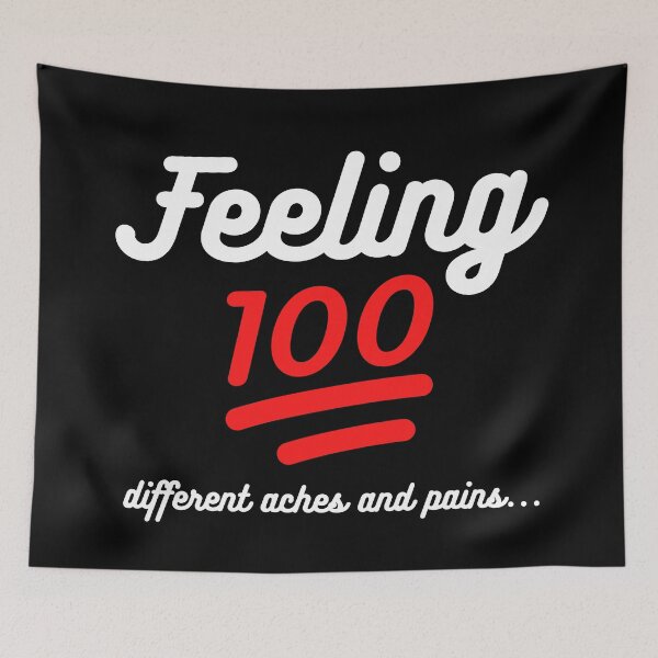 Item preview, Feeling 100 Different Aches & Pains - Chronic Pain - Getting Older designed and sold by SayWhatYouFeel.