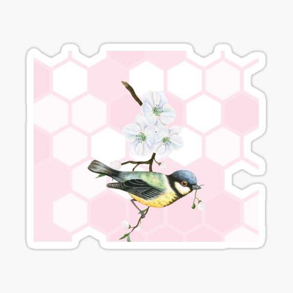 Yellow Bird Sticker