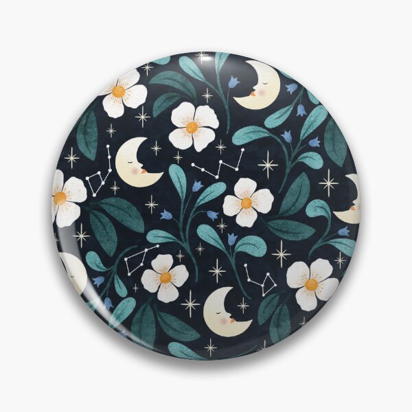 Artikelvorschau, Floral Moon and Stars entworfen und verkauft von RebeccaFlaherty.