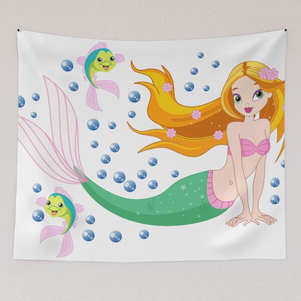 Item preview, a beautiful mermaid designed and sold by Creaciontrompiz.