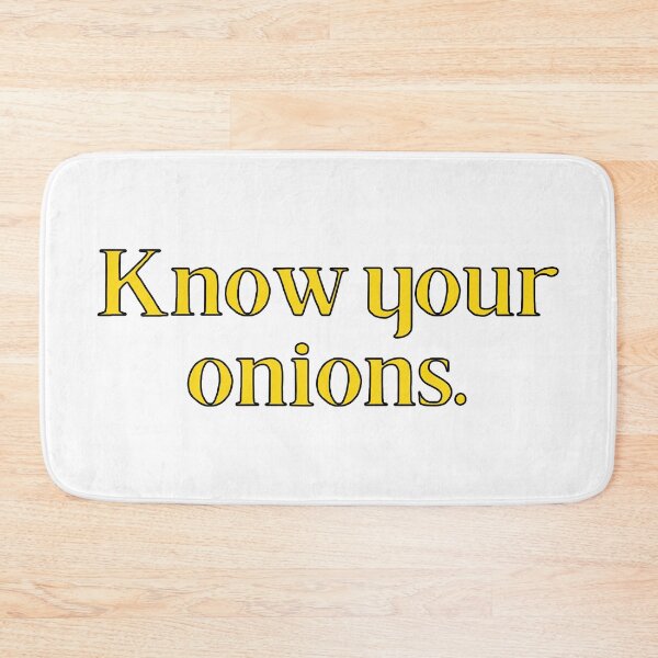 Item preview, Know Your Onions British Slang designed and sold by MSA-42.