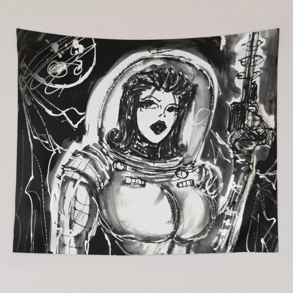 Item preview, SPACE GIRL designed and sold by ArredondoPrime.