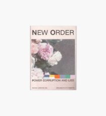 Power, Corruption & Lies whitewashed Art Board