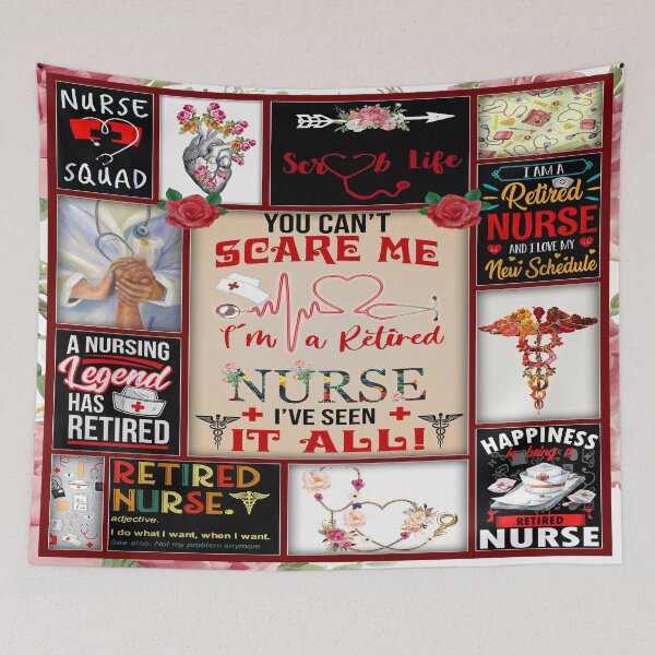 Item preview, You Can't Scare Me I'm A Retired Nurse I've Seen It All - Nurse Love designed and sold by judysophia.
