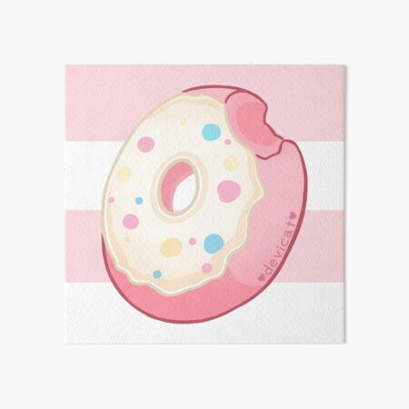Sprinkle Donut (Pink) - 2020 Art Board Print