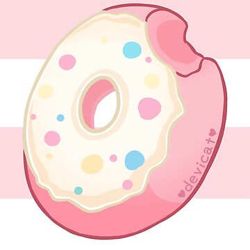 Artwork thumbnail, Sprinkle Donut (Pink) • 2020 by Devi Cat