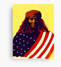 Apche War Chief Canvas Print
