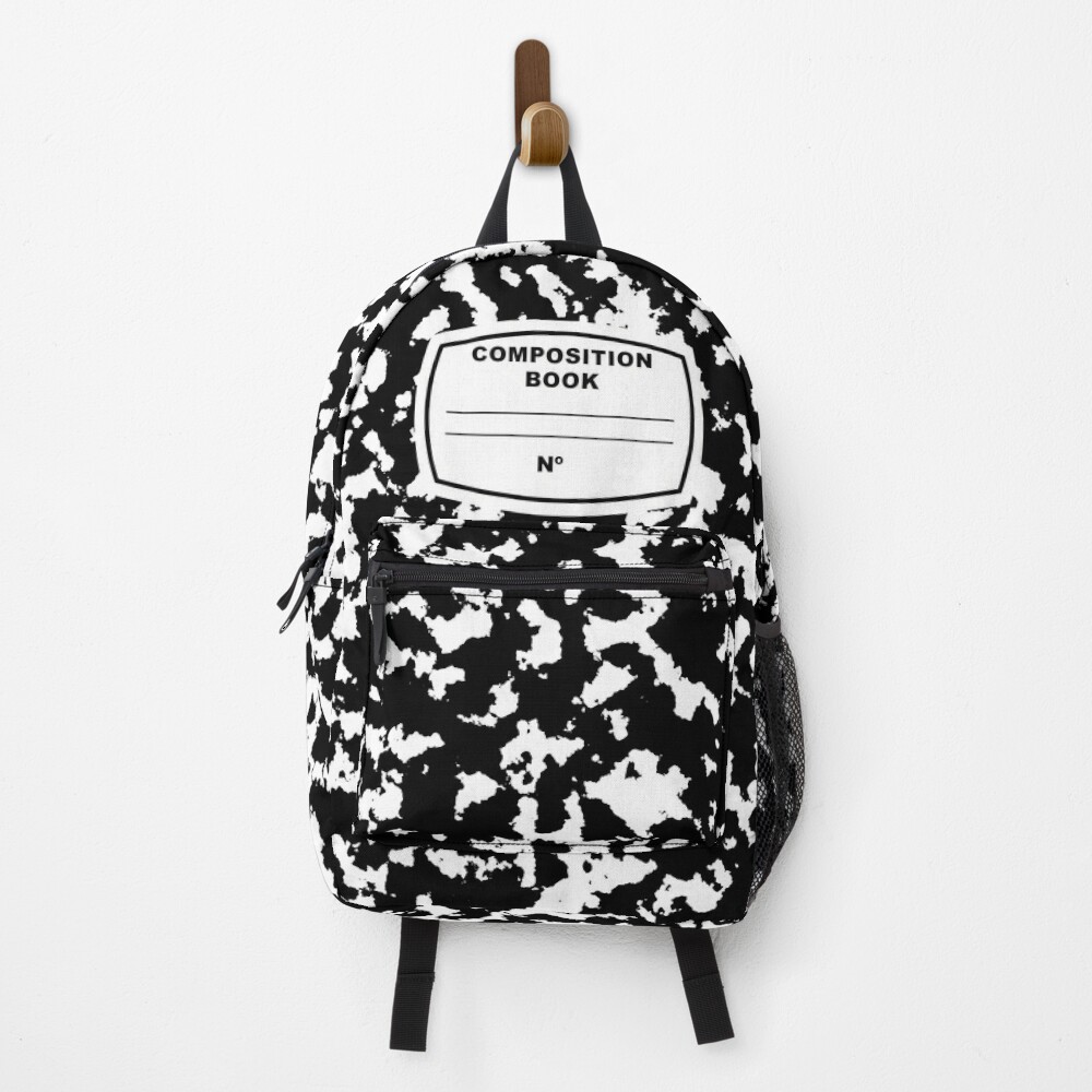 Composition store notebook backpack