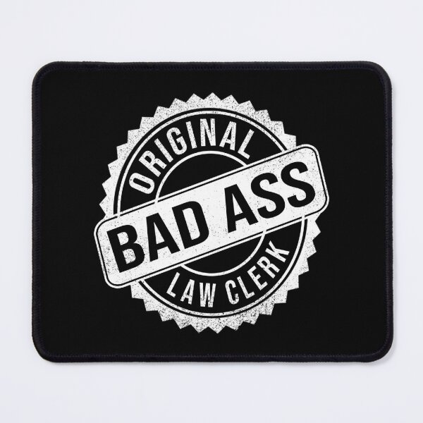 Item preview, Badass Person - Law Clerk designed and sold by MoonsmileProd.