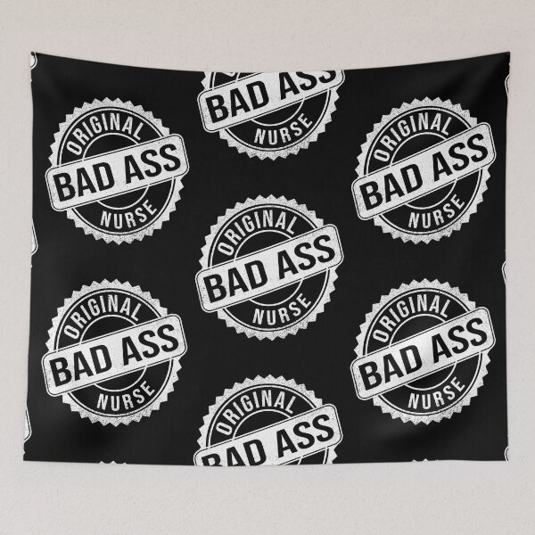 Item preview, Badass Person - Nurse designed and sold by MoonsmileProd.