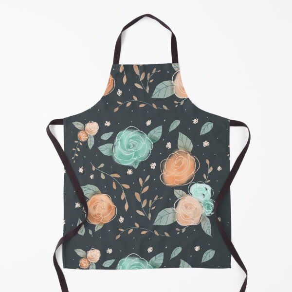 Item preview, Pink and mint muted floral pattern designed and sold by Brigidmalloy.