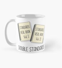 Doppelte Standards - Musik Cartoon Tasse (Standard)
