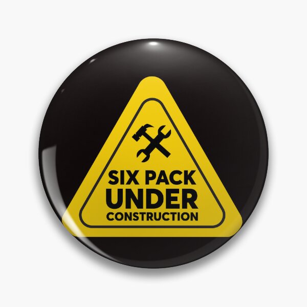 Item preview, Six Pack Under Construction - Funny designed and sold by tuapekkong2001.