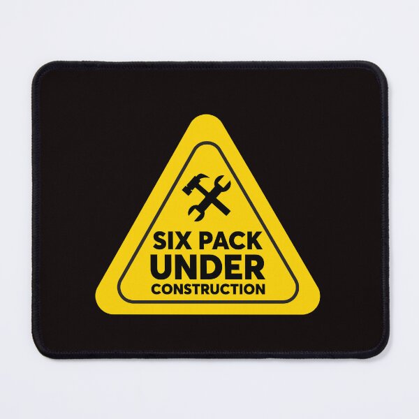 Item preview, Six Pack Under Construction - Funny designed and sold by tuapekkong2001.