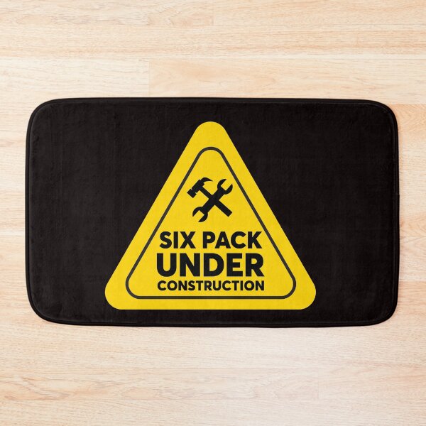 Item preview, Six Pack Under Construction - Funny designed and sold by tuapekkong2001.