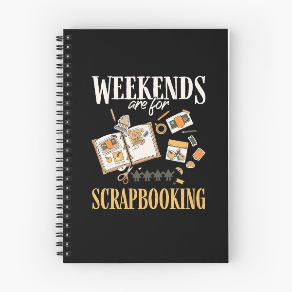 Item preview, Los fines de semana son para hacer álbumes de recortes Scrapbooker divertido hecho a mano designed and sold by Dressed For Duty.