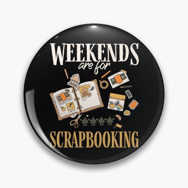 Item preview, Weekends Are For Scrapbooking Funny Scrapbooker Handmade designed and sold by Dressed For  Duty.