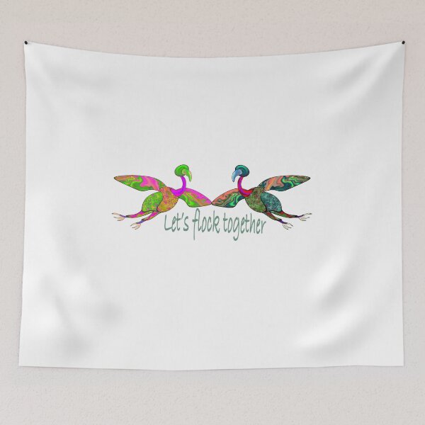 Item preview, Let's Flock Together designed and sold by zenferren.