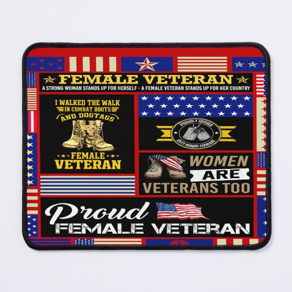 Item preview, Proud Female Veteran - Female Veteran A Strong Woman designed and sold by judysophia.