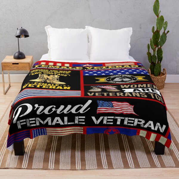 Item preview, Proud Female Veteran - Female Veteran A Strong Woman designed and sold by judysophia.