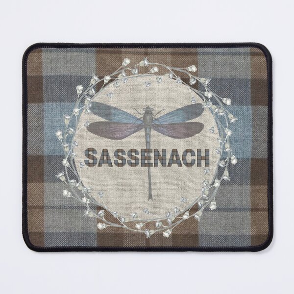 Item preview, Outlander - Fraser Tartan Kilt - Sassenach Dragonfly and Thistle designed and sold by dealchica.
