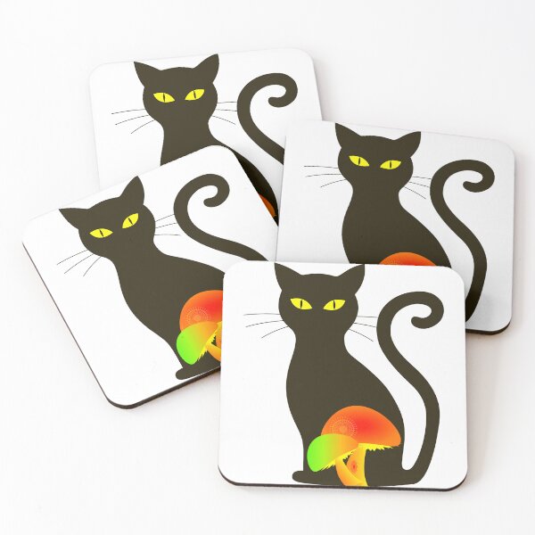 Item preview, Lindo gato hongo hongos designed and sold by CAFACES.