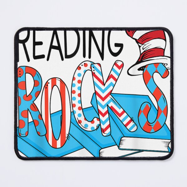 Item preview, Reading Rocks Book Teacher Red White Stripe Students Kids  designed and sold by wlanelle04.