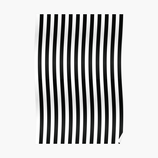 Vertical Stripes Poster