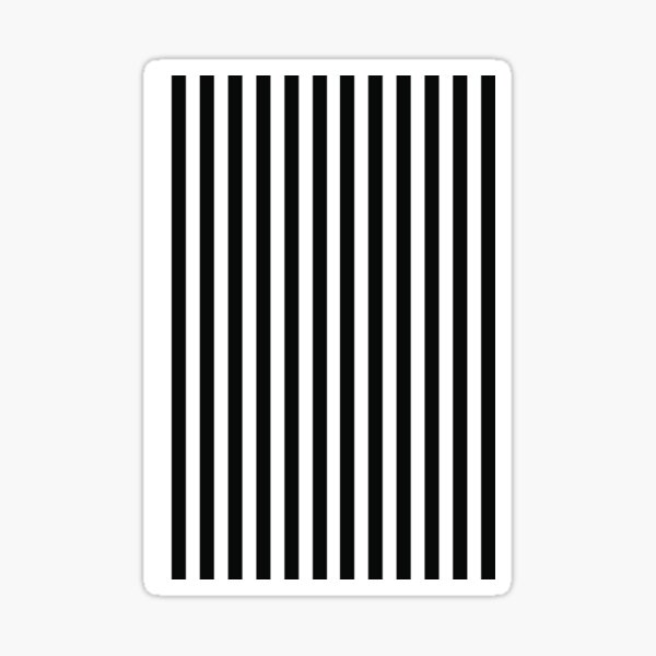 Vertical Stripes Sticker