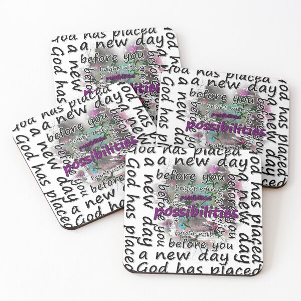 Item preview, God has placed, a new day, before you, bright with possibilities, sentences, inscriptions designed and sold by NessArtByEwa.