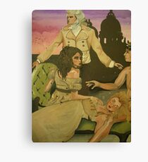 Murder mystery Canvas Print