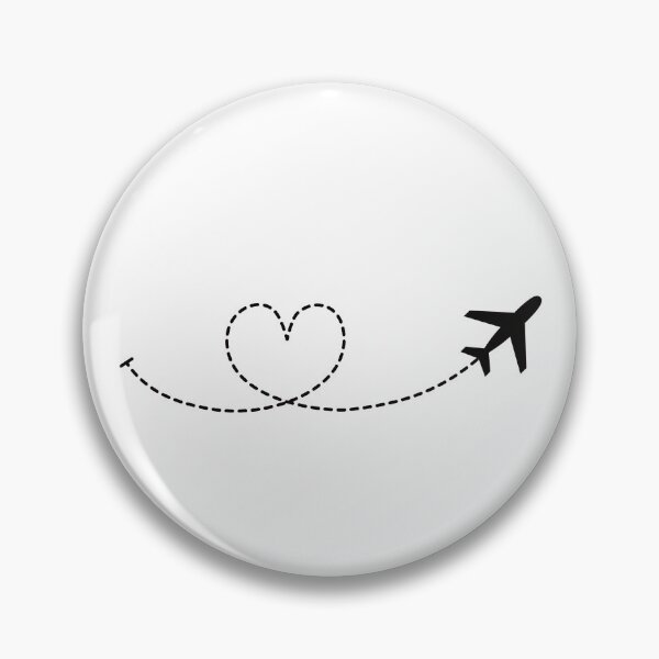 Item preview, Travel Love - Flying Heart - I love to travel! designed and sold by YassOrNope.
