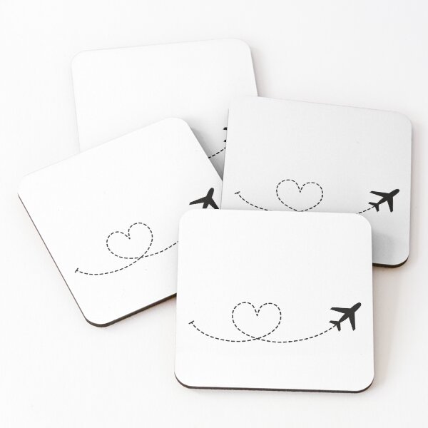 Item preview, Travel Love - Flying Heart - I love to travel! designed and sold by YassOrNope.