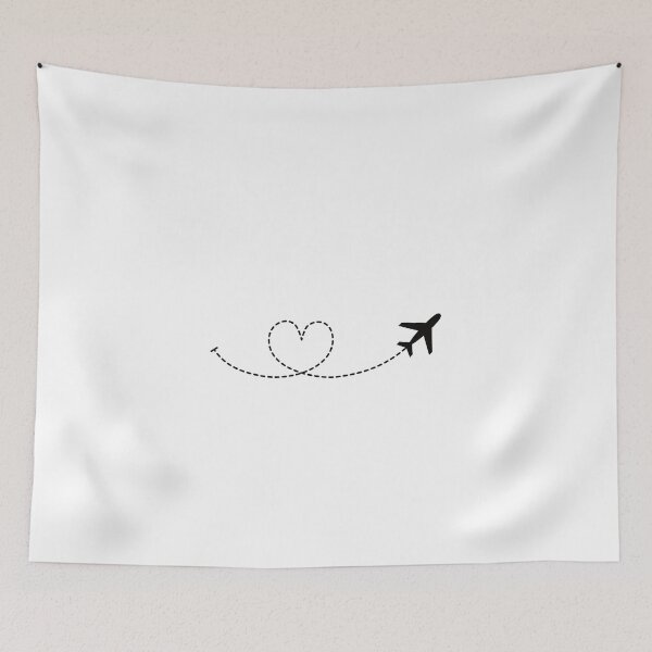 Item preview, Travel Love - Flying Heart - I love to travel! designed and sold by YassOrNope.
