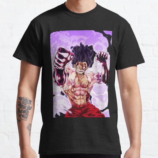 T-Shirt One Piece Luffy Gear Fourth Snake Man OMN1111